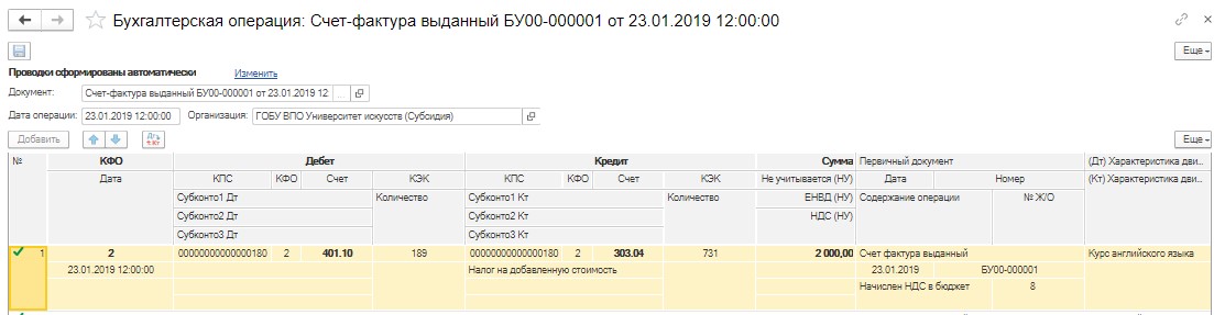 Бюджетное учреждение продает офисную мебель по какому косгу учесть ндс от продажи бюджет